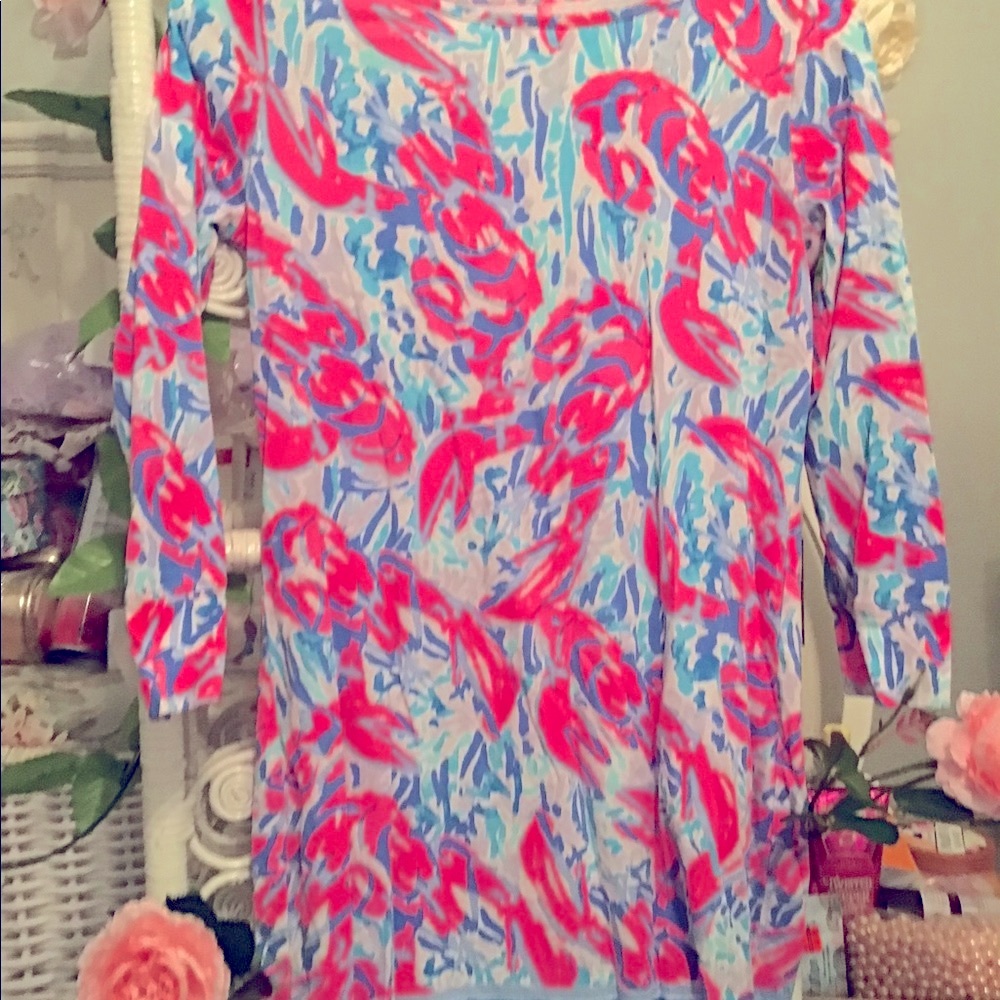 Beautiful Lilly pulitzer dress gorgeous pink - Picture 3 of 3